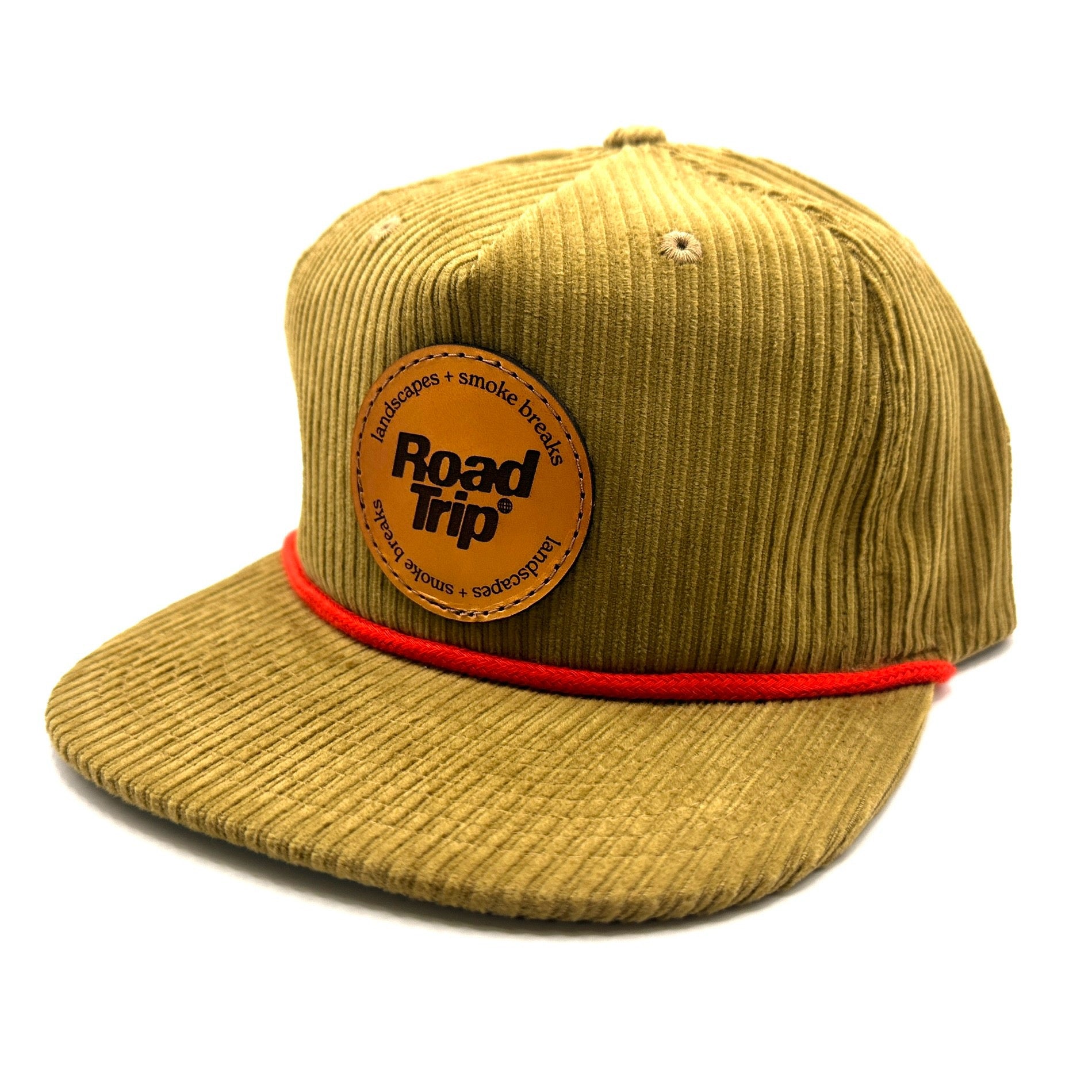 Corduroy Snapback in Green