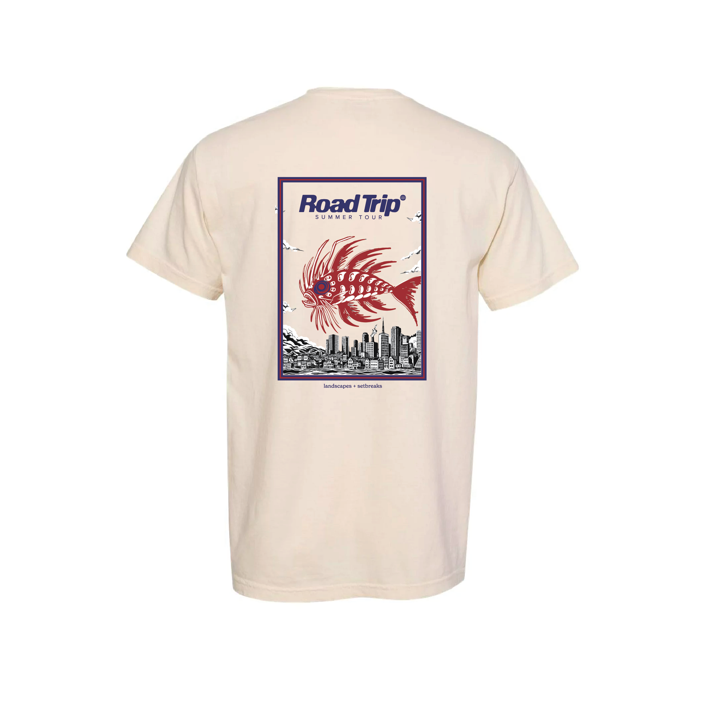 The Gone Phishing Summer Tour Tee